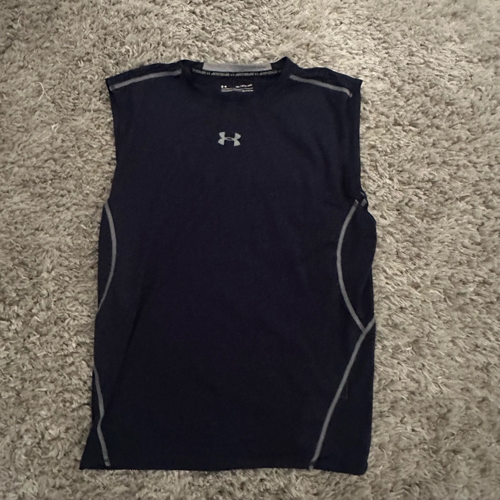 Under Armour Navy Sleeveless Performance Top